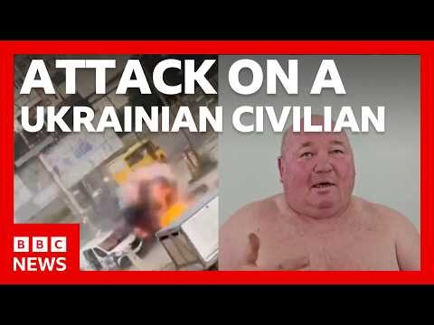 Why did Russia strike a Ukrainian vegetable seller with a drone?