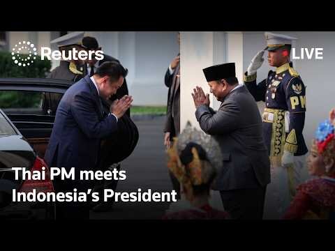 Thai PM Anutin in Indonesia for state visit