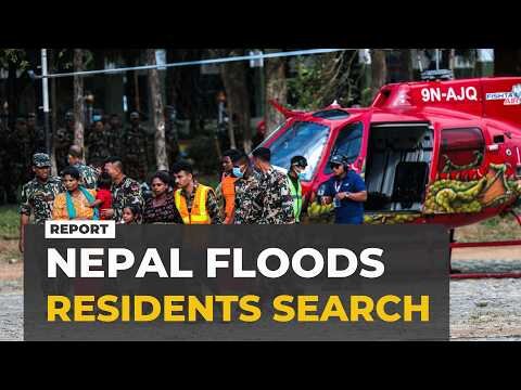 In Dhading, Nepal, families sift through mud for what remains