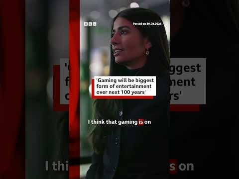 Xbox's Asha Sharma says gaming on cusp of being biggest form of entertainment. #BBCNews