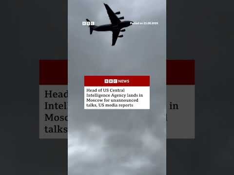 CIA head lands in Moscow for unannounced talks. #BBCNews