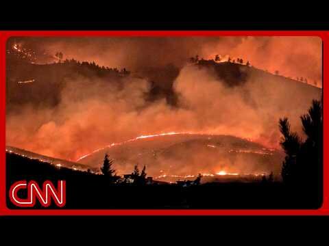 90,000 people urged to flee uncontained Nevada wildfire
