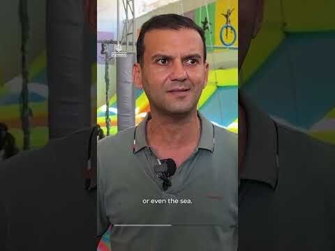 Gaza father creates indoor play center to restore childhood amid Israeli attacks