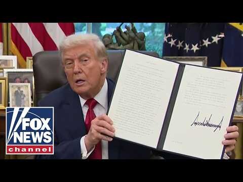 Trump signs executive order on childhood vaccines