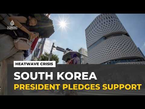 South Korea heatwave: President Lee Jae-myung pledges support amid heat