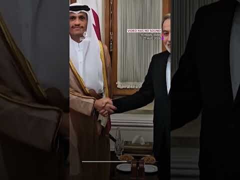 Qatar PM visits Tehran as Iran faces mounting US economic pressure