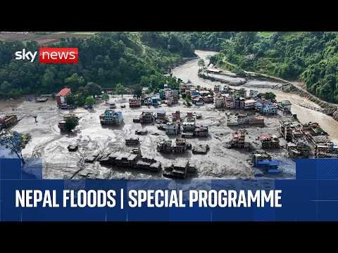 Devastating floods in Nepal leave hundreds dead and more than 1,000 missing