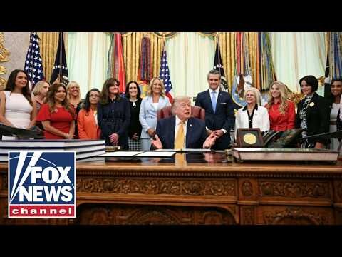 Trump signs executive order for military families