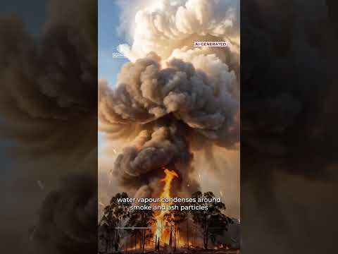 France’s wildfires: What are ‘fire clouds’?
