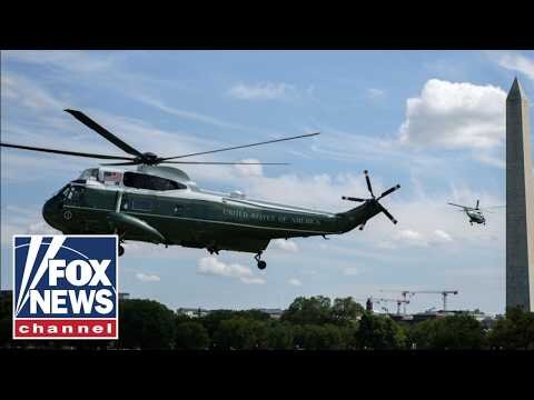 DETAILS: Marine One, commercial plane have potential CLOSE CALL near DC