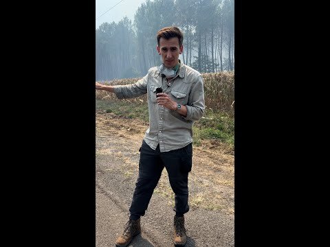 On the frontlines of France's battle with historic fire