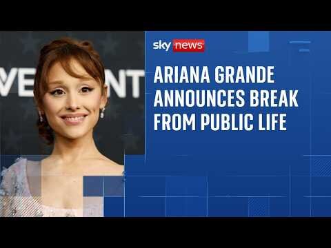 Ariana Grande has withdrawn from a theatre production of Sunday In The Park With George