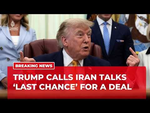 Trump calls Iran talks ‘last chance’ for a deal backed by Gulf states