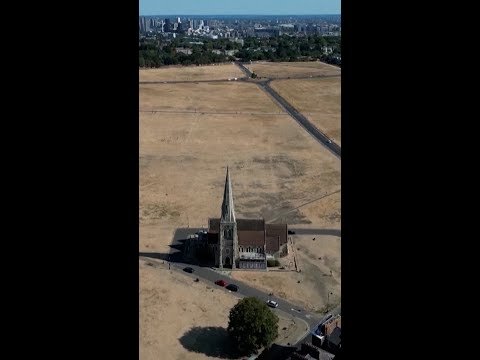 Video shows flash drought scorching U.K. greenery