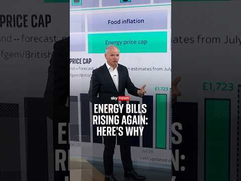 Energy bills rising again: Here's why