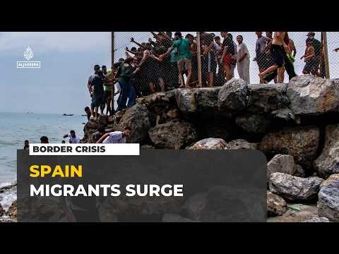 Ceuta border crisis: More migrants crossed into the Spanish territory