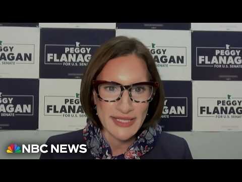 Peggy Flanagan welcomes Chuck Schumer on the campaign trail but says ‘it is time for new leadership