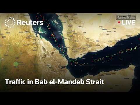 Traffic in the Bab el-Mandeb Strait