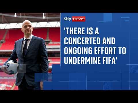 FIFA attacks critics trying to 'undermine' Gianni Infantino