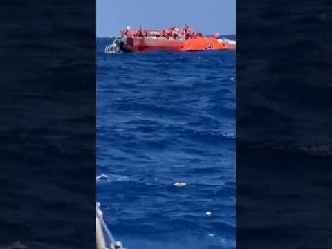 Several killed after boat carrying nearly 270 capsized