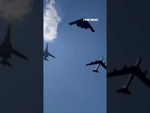 US Air Force jets SOAR over National Mall #shorts #us #news #foxnews #airforce