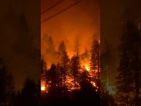 Wildfires bear down on homes in Canada's Okanagan region