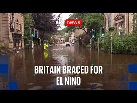 UK warned of extreme weather as powerful El Nino approaches
