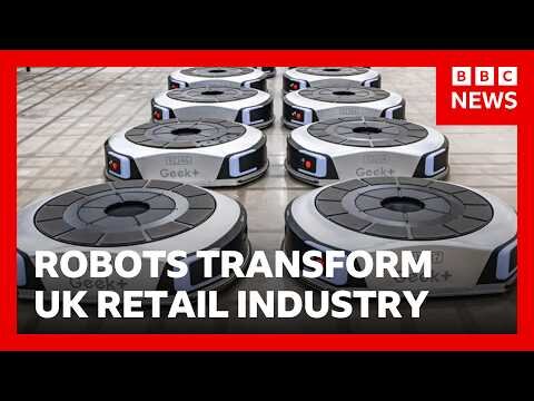 The Chinese robot army transforming the UK's retail industry