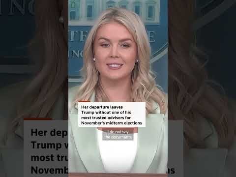 A look back at Karoline Leavitt's exchanges with the media