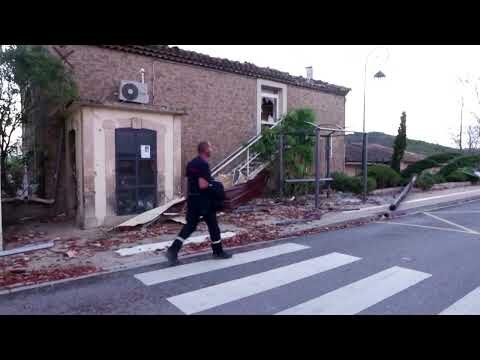 Tornado leaves trail of destruction in French village