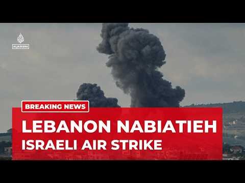 Israeli attack on Lebanon: Air strike targets Nabatieh despite ceasefire