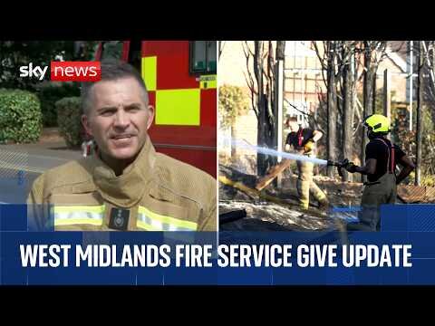 Emergency services give Stourbridge fire update
