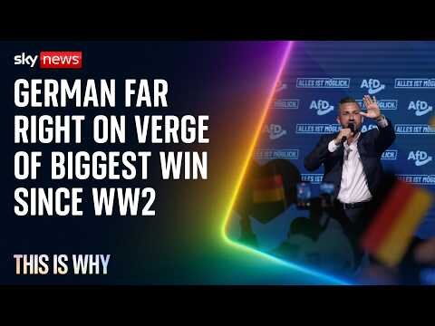 Germany's far right is on the verge of its biggest win since WW2. This is Why