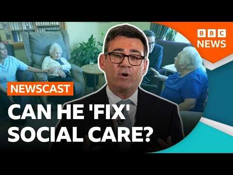 What is Andy Burnham's plan to 'fix' social care?