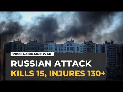 Russian drone attack on Ukraine mall kills 15, Zelenskyy vows response