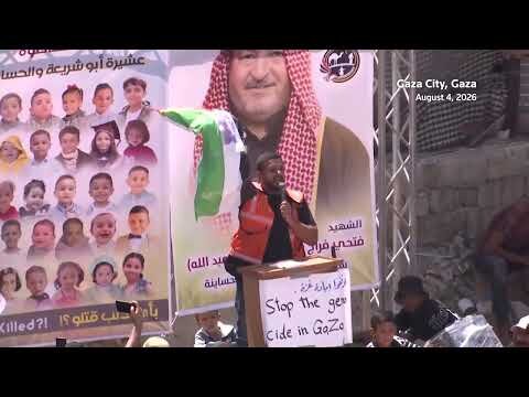 Gazans bury nearly whole clan killed in 2023 after remains found