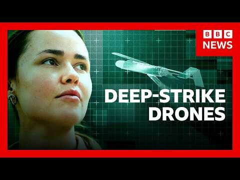 How Ukrainian attack drones are striking deep inside Russia