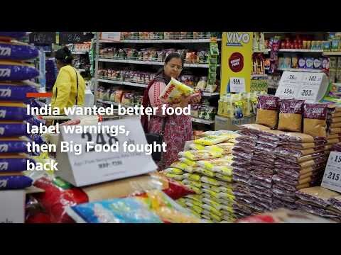 India wanted better food label warnings, then Big Food fought back