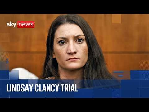Live outside court ahead of closing arguments in Lindsay Clancy trial