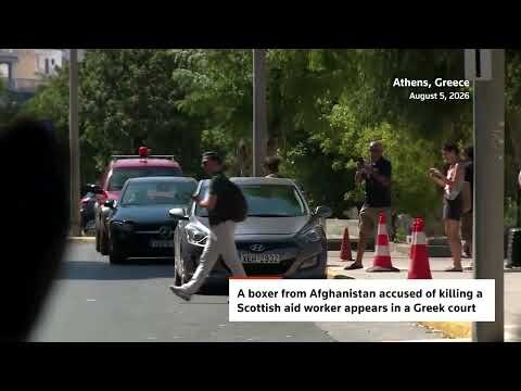 Afghan boxer accused of killing British woman appears in court