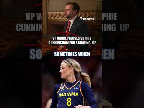 Vance PRAISES Sophie Cunningham for standing up for women's sports #shorts #us #news #foxnews