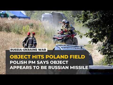 Poland says object found in field was likely a Russian missile