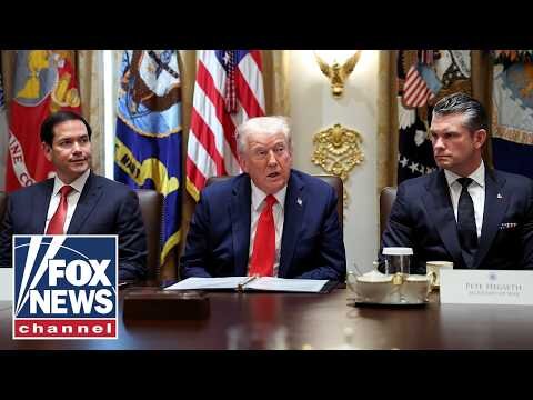 Trump holds CRITICAL Cabinet meeting at Camp David