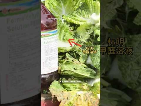Formaldehyde cabbages’ trigger outrage in China