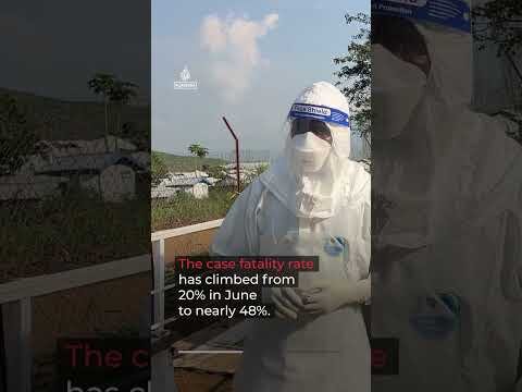 Nearly one in two Ebola patients dying in DR Congo outbreak