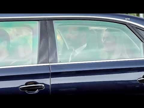 Norway's King Haakon VIII arrives at palace after Harald dies