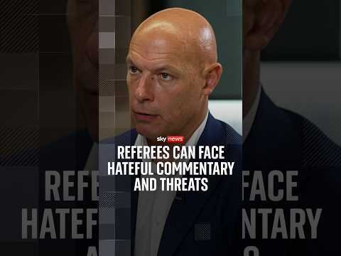 Referees can face hateful commentary and threats