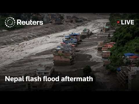Hundreds missing after flash floods hit Nepal