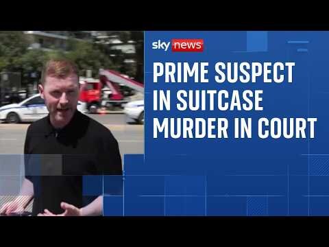 Boxer appears in Greek court after British woman's body found in suitcase