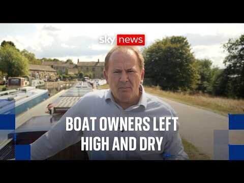 Boat owners 'trapped' due to low water levels